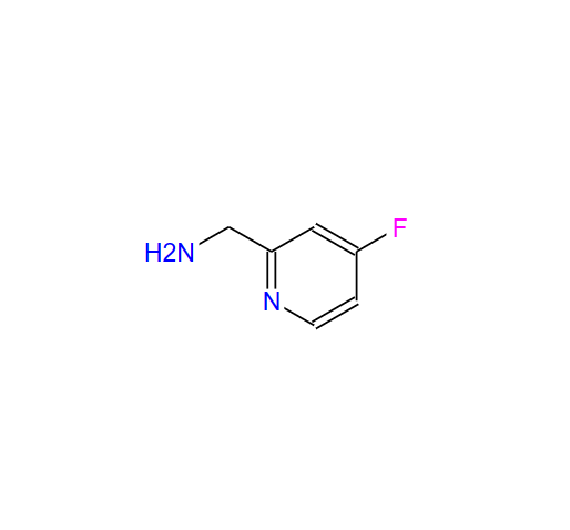 2-氨甲基-4-氟吡啶,2-PYRIDINEMETHANAMINE, 4-FLUORO-