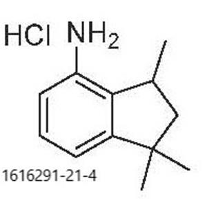 1,1,3-trimethyl-2,3-dihydro-1H-inden-4-amine hydrochloride