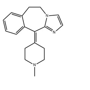 11-(1-甲基哌啶-4-亚基)-6,11-二氢-5H-苯并[d]咪唑并[1,2-a]氮杂卓,11-(1-methylpiperidin-4-ylidene)-6,11-dihydro-5H-benzo[d]imidazo[1,2-a]azepine