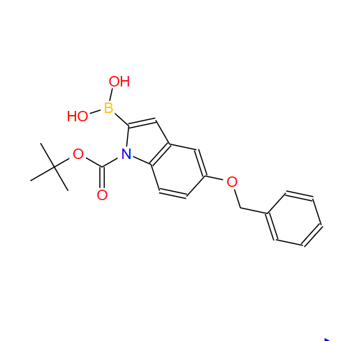 5-苄氧基-1-BOC-吲哚-2-硼酸,5-BENZYLOXY-1-BOC-INDOLE-2-BORONIC ACID