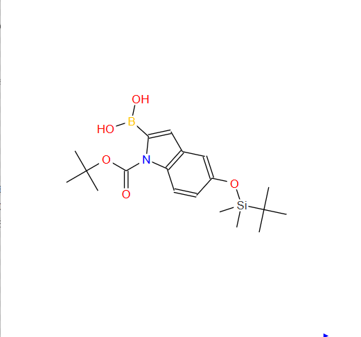 1-BOC-5-TBDMSO-吲哚-2-硼酸,5-(TERT-BUTYLDIMETHYLSILYLOXY)-1H-INDOLE-2-BORONIC ACID, N-BOC PROTECTED 98