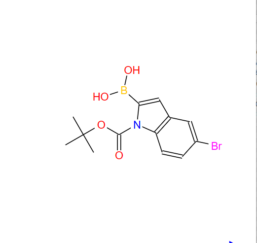 5-溴-N-(叔丁氧羰基)吲哚2-硼酸,5-Bromo-1-(tert-butoxycarbonyl)-1H-indol-2-ylboronic acid