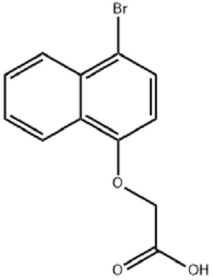 2-(4-broMonaphthalen-1-yloxy)acetic acid