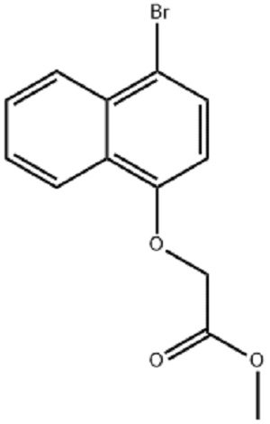 (4-Bromo-naphthalen-1-yloxy)-acetic acid methyl ester