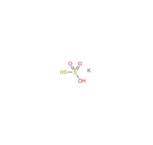 硫代硫酸鉀,Potassium thiosulfate