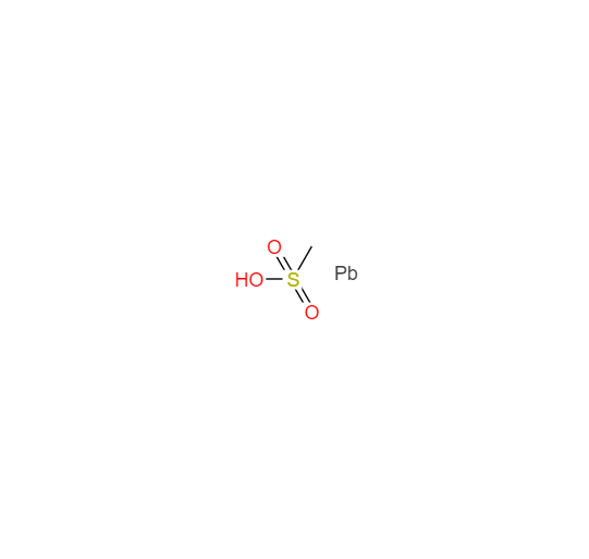 甲基磺酸铅,Lead(II) methanesulfonate