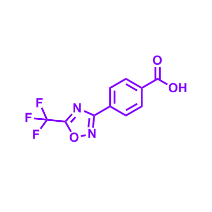 4-[5-(三氟甲基)-1,2,4-二唑-3-基]苯甲酸,4-(5-(Trifluoromethyl)-1,2,4-oxadiazol-3-yl)benzoicacid