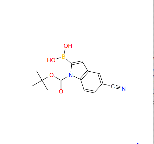 1-Boc-5-氰基吲哚-2-硼酸,1-Boc-5-Cyanoindole-2-boronic acid