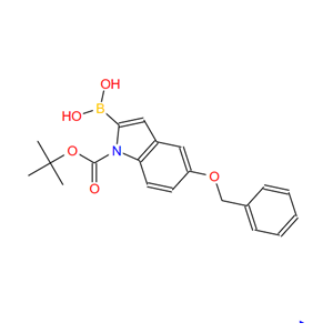 5-苄氧基-1-BOC-吲哚-2-硼酸,5-BENZYLOXY-1-BOC-INDOLE-2-BORONIC ACID