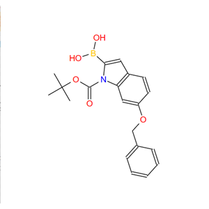 6-苄氧基-1-BOC-吲哚-2-硼酸,6-BENZYLOXY-1-BOC-INDOLE-2-BORONIC ACID