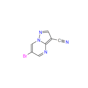 6-溴吡唑并[1,5-A]-3-氰基嘧啶,6-Bromo-3- cyano-pyrazolo[1,5-a]pyrimidine