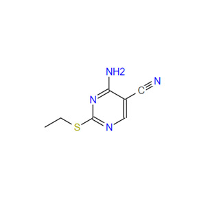 2-硫乙基-4-氨基-5-氰基嘧啶