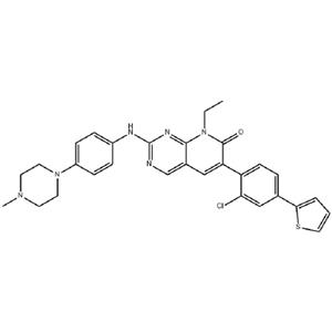 6-(2-Chloro-4-thiophen-2-yl-phenyl)-8-ethyl-2-[4-(4-methyl-piperazin-1-yl)-phenylamino]-8H-pyrido[2,3-d]pyrimidin-7-one