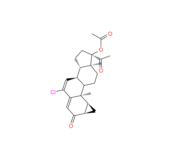 醋酸环丙氯地孕酮,Cyproterone acetate