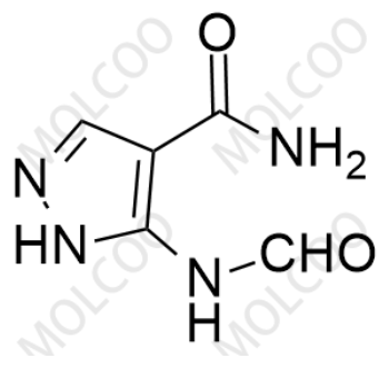 别嘌醇EP杂质B,5-formamido-1H-pyrazole-4-carboxamide