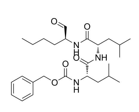 苄氧羰基-亮氨酰-亮氨酰-正亮氨醛,Z-Leu-Leu-Nle-CHO