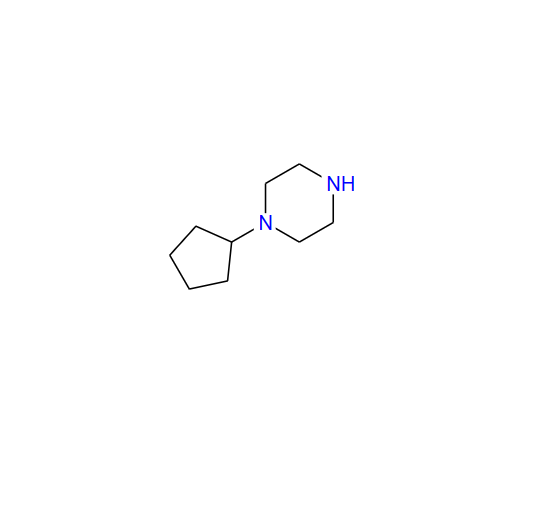 1-环戊基哌嗪,1-cyclopentylpiperazine