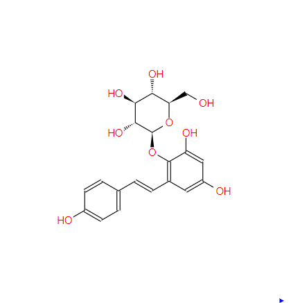 2,3,5,4-四羟基二苯乙烯葡萄糖苷,tetrahydroxyl diphenylethylene-2-o-glucoside