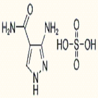 5-氨基-1H-吡唑-4-甲酰胺硫酸盐,3-AMINO-4-CARBOXAMIDOPYRAZOLIUM HYDROGEN SULFATE