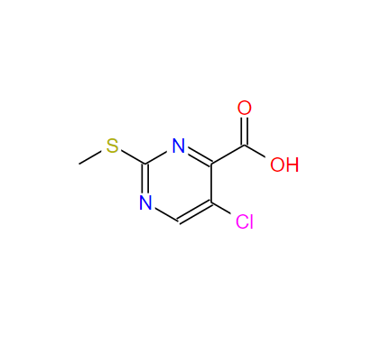 5-氯-2-(甲硫基)嘧啶-4-羧酸,5-Chloro-2-(methylthio)pyrimidine-4-carboxylic acid