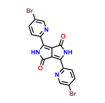 3,6-双(5-溴吡啶-2-基)-2,5-二氢吡咯并[3,4-c]吡咯-1,4-二酮,3,6-Bis(5-bromopyridin-2-yl)-2,5-dihydropyrrolo[3,4-c]pyrrole-1,4-dione