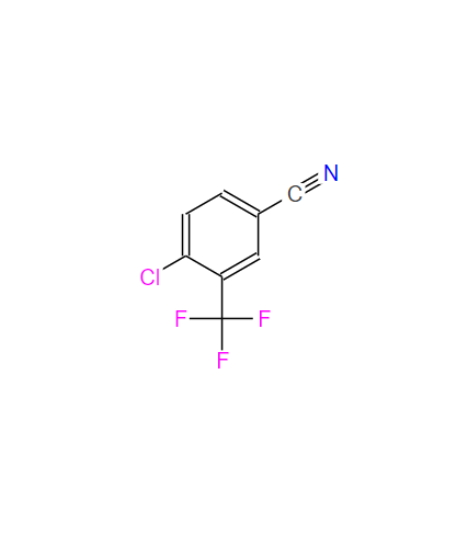 3-三氟甲基-4-氯苯腈,4-Chloro-3-(trifluoromethyl)benzonitrile