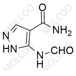 别嘌醇EP杂质B,5-formamido-1H-pyrazole-4-carboxamide