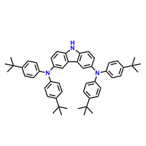 N、 N，N'，N'-四（4-叔丁基苯基）-9H-咔唑-3,6-二胺