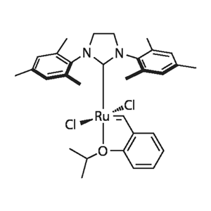 Hoveyda-Grubbs二代催化剂,(1,3-Bis-(2,4,6-trimethylphenyl)-2-imidazolidinylidene)dichloro(o-isopropoxyphenylmethylene)ruthenium