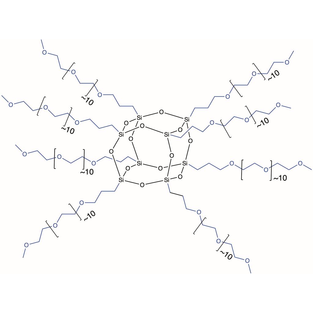 MethoxyPEG POSS cage mixture