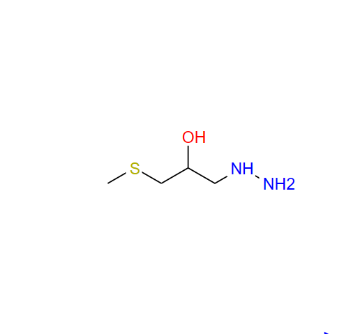 1-肼基-3-甲硫基-2-丙醇,1-hydrazino-3-(methylthio)propan-2-ol