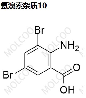 2-氨基-3,5-二溴苯甲酸,2-amino-3,5-dibromobenzoic acid