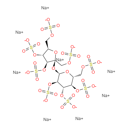 蔗糖八硫酸酯鈉,Sucrose octasulfate sodium salt