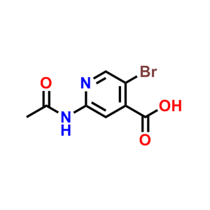 2-乙酰氨基-5-溴异烟酸,2-Acetamido-5-bromoisonicotinic acid