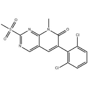 6-(2,6-二氯苯基)-8-甲基-2-甲基磺酰基-8H-吡啶并[2,3-D]嘧啶-7-酮