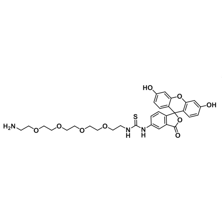 5-荧光素-聚乙二醇-氨基,5-FITC-PEG4-Amine;5-FITC-PEG4-NH2