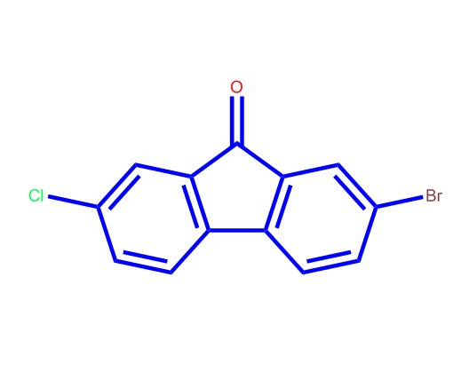 2-溴-7-氯-7-氧芴,3-bromo-2-nitro-9-fluorenone