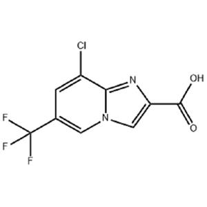 乙基8-氯-6-(三氟甲基)咪唑并[1,2-a]吡啶-2-羧酸酯