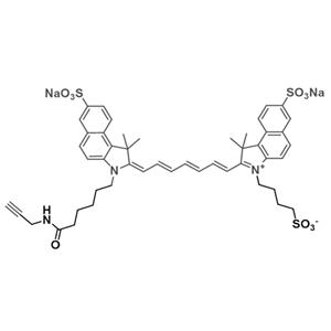 disulfo-ICG-alkyne，二磺酸-吲哚菁绿-炔基
