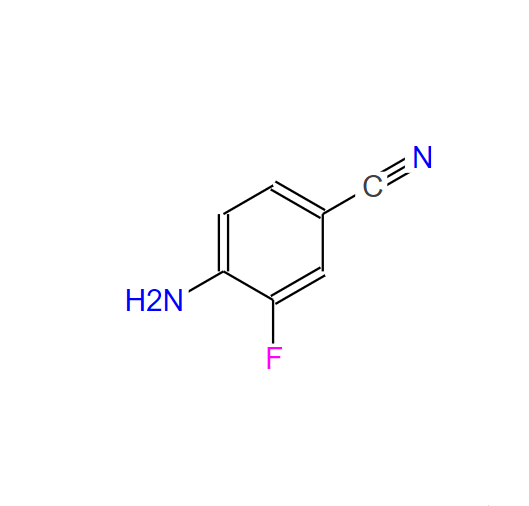 4-氨基-3-氟苯甲腈,4-Amino-3-fluorobenzonitrile