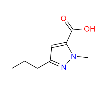1-甲基-3-丙基吡唑-5-羧酸,1-Methyl-3-propylpyrazole-5-carboxylicacid