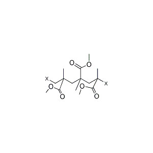 聚甲基丙烯酸甲酯,poly(methyl methacrylate) macromolecule