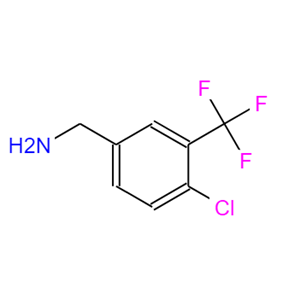 4-氯-3-(三氟甲基)苄胺,(4-Chloro-3-(trifluoromethyl)phenyl)methanamine