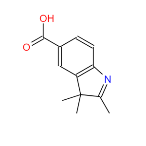 2,3,3-三甲基-3H-吲哚-5-羧酸,2,3,3-trimethyl-3H-indole-5-carboxylic acid