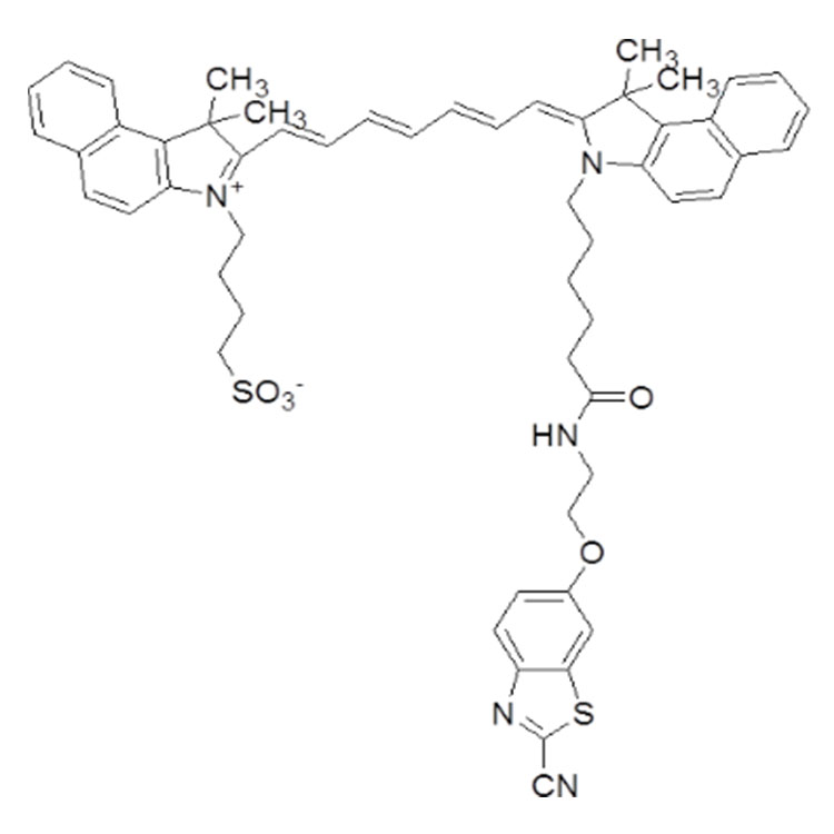 吲哚菁綠-氰基苯并噻唑,ICG-CBT