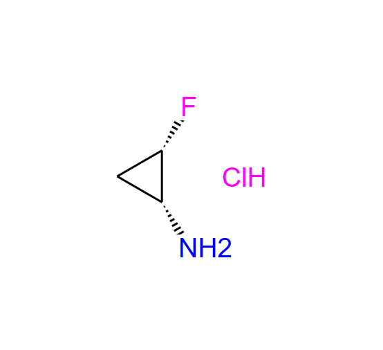 (1R,2S)-2-氟环丙胺盐酸盐,cis-2-fluorocyclopropylaminetosylate