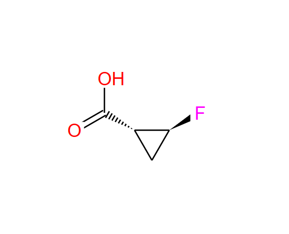 環(huán)丙烷羧酸,2-氟-,(1R-反式)-(9CI),(1R,2S)-2-fluorocyclopropanecarboxylic acid