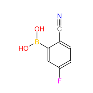 2-Cyano-5-fluorophenylboronic acid 1375109-01-5