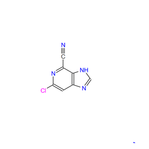 6-氯-1H-咪唑并[4,5-C]吡啶-4-甲腈