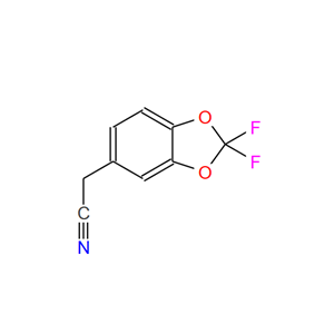 2-(2,2-二氟苯并[D][1,3]二氧杂环戊烯-5-基)乙氰,2-(2,2-difluorobenzo[d][1,3]dioxol-5-yl)acetonitrile